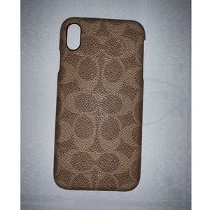 COACH iPhone Xs Max case
